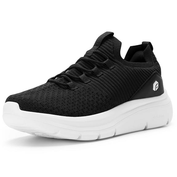 FitVille Wide Slip on Shoes for Men, Mens Casual Walking Shoes, Lightweight and Breathable