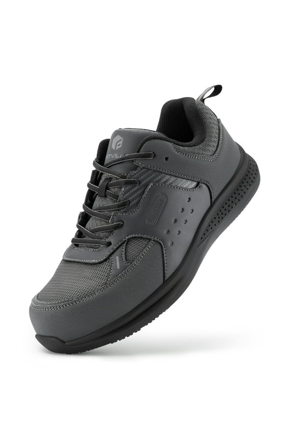 Wide Steel Toe Work Shoes for Men with Puncture Proof, 11 Wide