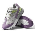 thumbnail image 1 of FitVille Womens Walking Shoes Athletic Sneakers for Flat Foot Heel Pain Relief (Light Purple, 7 x-Wide), 1 of 7