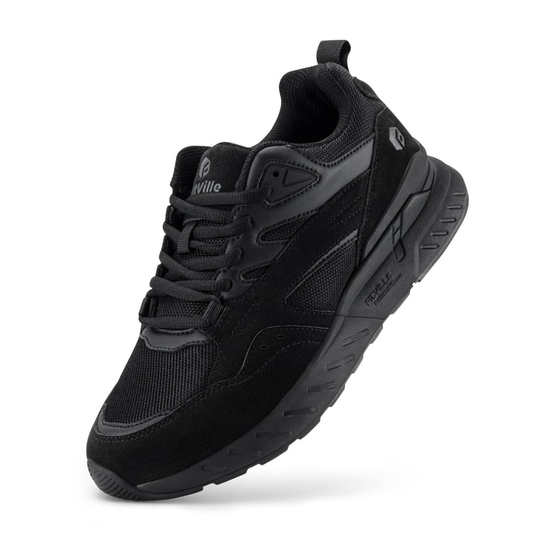 FitVille Womens Wide Walking Shoes Workout Sneakers with Arch
