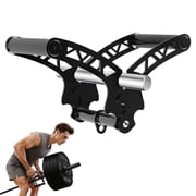 Fitarc Adjustable Width T Bar Row Handle,Landmine Attachment for Barbell,U Clips Gym Landmine Handle V Bar Attachment Exercise for Back,Arm,Shoulder