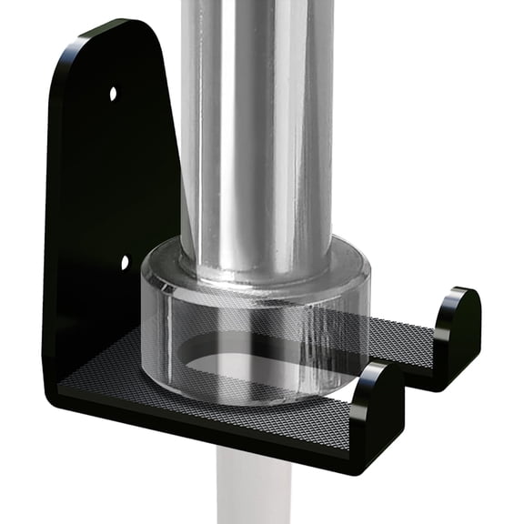 Fitarc Barbell Holder Wall Mount 1 Hook, Home Gym Storage, Weight Wall Holders for 33mm Bar