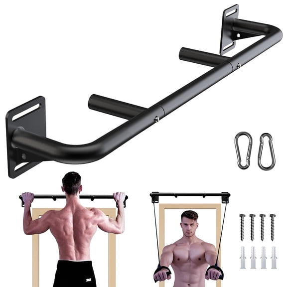 Fitarc Doorway Pull up Bar Wall Mount, Workout Equipment for Men, Fits 32"-36" Wall Studs
