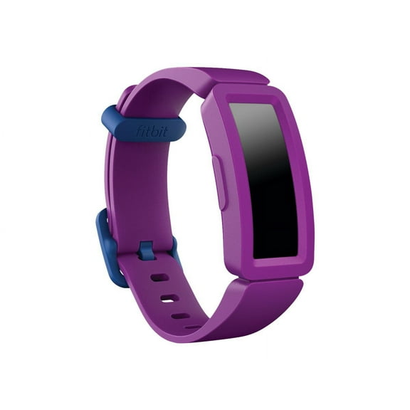 Fitbit Ace 2 - Activity tracker with Band - Silicone - Grape - Wrist Size: 4.61 In - 6.61 In - Monochrome - Bluetooth - 0.71 Oz.