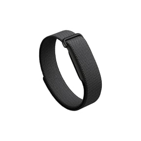 Google Fitbit Air - Screenless Fitness and Health Tracker - Personalized AI-Powered Coaching - Works with Android and iOS - Obsidian - One Size