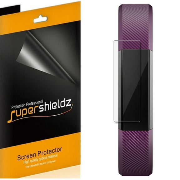[6-Pack] Supershieldz Designed for Fitbit Alta/ Fitbit Alta HR / Fitbit Ace Screen Protector, [Full Screen Coverage] Anti-Bubble High Definition (HD) Clear Shield