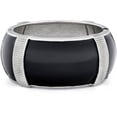 thumbnail image 1 of Fitbit Black Enamel Textured Enhancer Bangle Bracelet for Fitbit Charge, 1 of 3