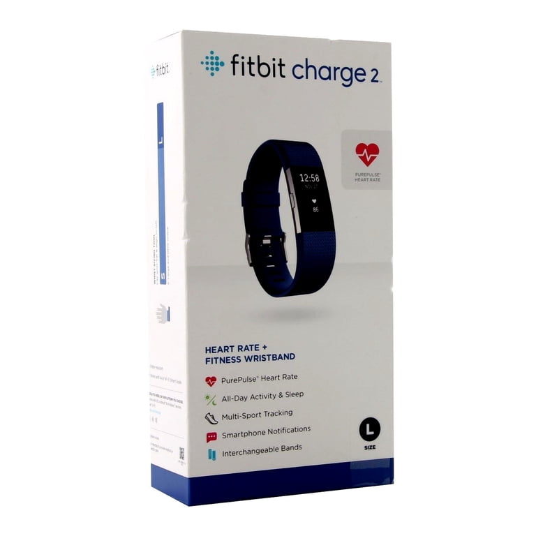 Fitbit Charge 2 Activity Tracker + Heart Rate - Large - Walmart.com