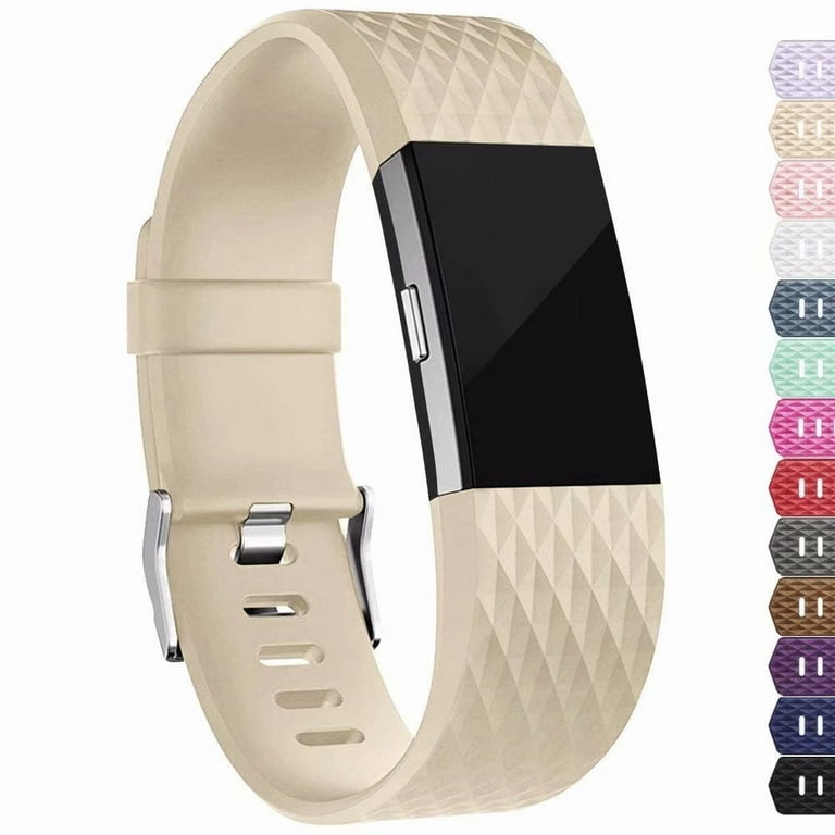 Fitbit Charge 2 Bands Replacement Sport Strap Accessories with Fasteners and Metal Clasps for Fitbit Charge 2 Wristband Walmart
