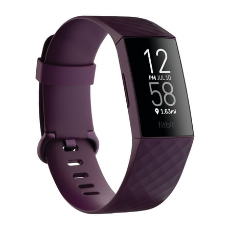 Fitbit - Charge 4 Activity Tracker GPS + Heart Rate - Rosewood