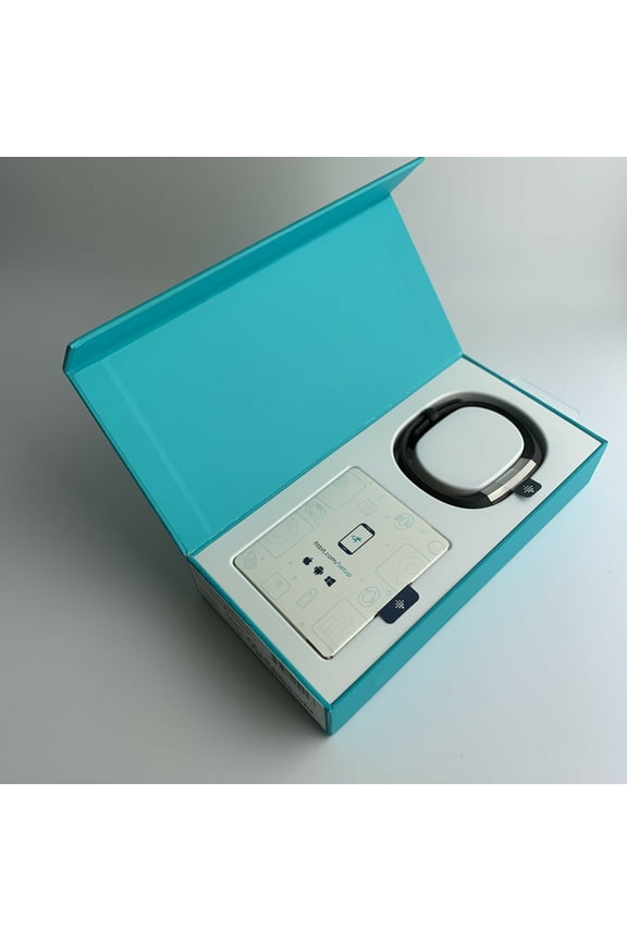 FB406BKL Alta Fitness Tracker Silver/Black - Large