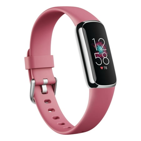 Fitbit - Luxe Fitness & Wellness Tracker - Platinum
