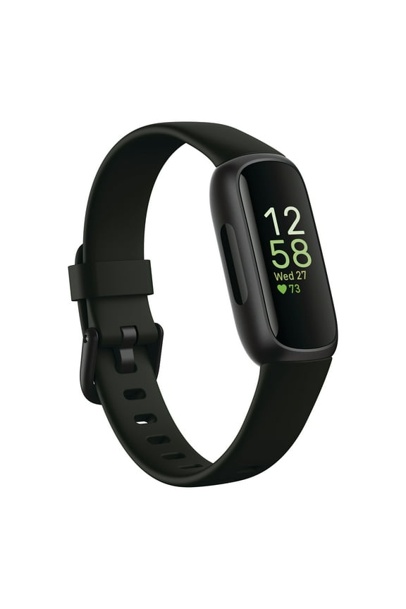 Open Box Fitbit FB424BKBK-US Inspire 3 Activity Tracker, Bla