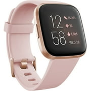 Fitbit VIPRB-FB507BKBK Versa 2 Special Edition Health & Fitness Smartwatch with Heart Rate, Petal/Copper Rose