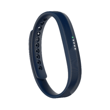 Fitbit Flex 2 Water-Resistant Woman Navy Fitness Tracker Band, '' 34 mm
