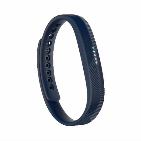 Fitbit Flex 2 Water-Resistant Woman Navy Fitness Tracker Band, '' 34 mm
