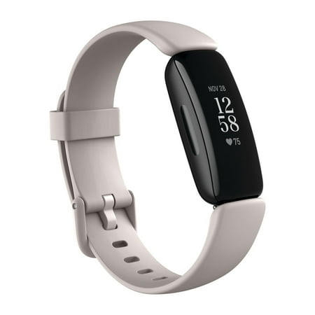Fitbit - Inspire 2 Fitness Tracker - Lunar White