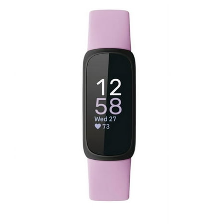 Fitbit Inspire 3 Health & Fitness Tracker Adult Unisex, Lilac Bliss, 1 Each