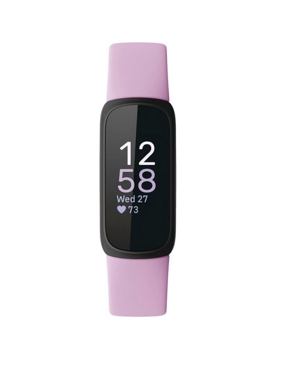 Fitbit Inspire 3 Health & Fitness Tracker Adult Unisex, Lilac Bliss, 1 Each