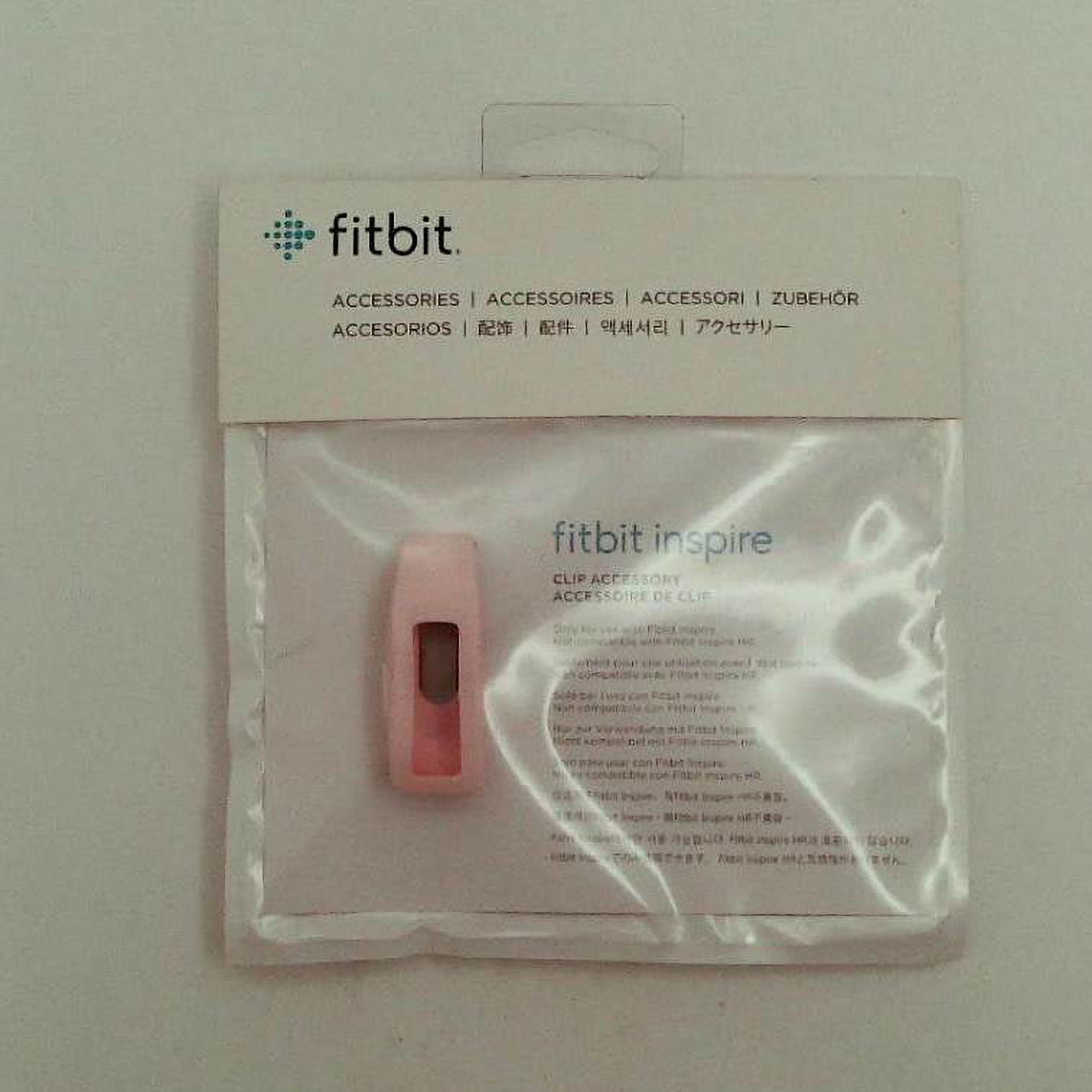 Fitbit Inspire Activity Tracker Accessory Clip Soft Pink