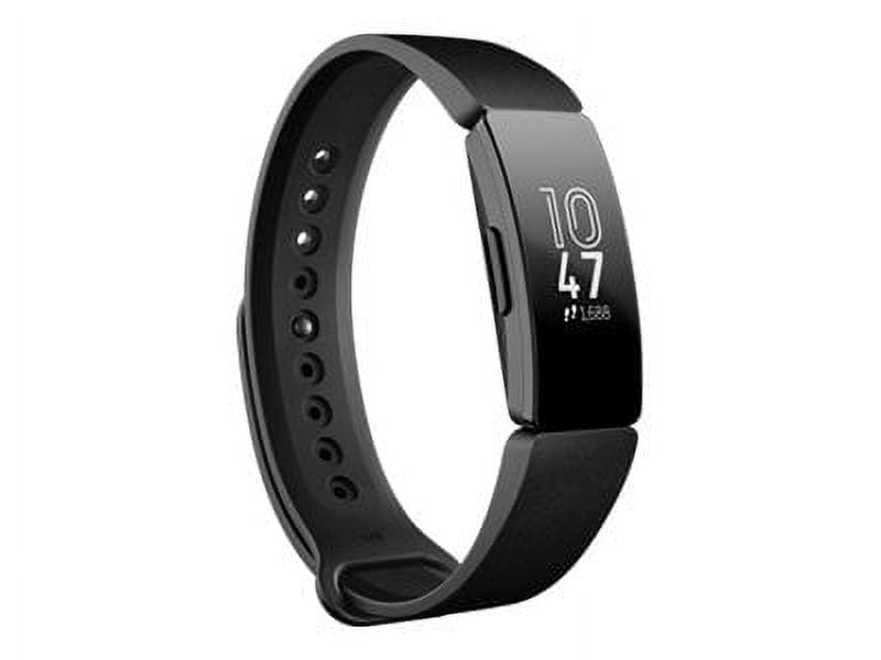 Fitbit Inspire Family Accessory Band in Black, Small