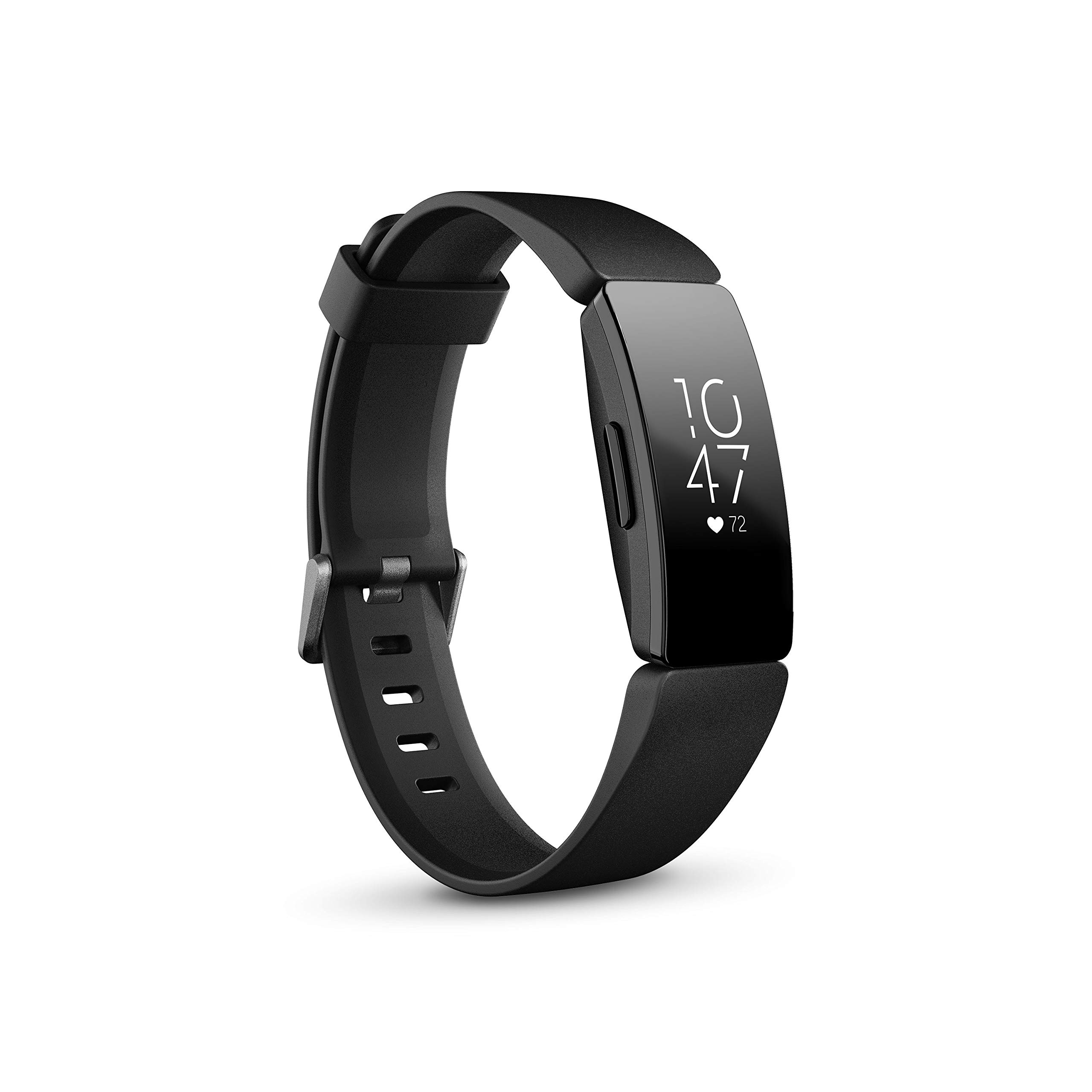 Fitbit Inspire HR Fitness Tracker + Heart Rate, Black, Small and Large Wristbands - image 1 of 9
