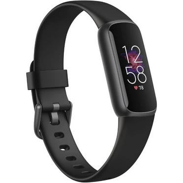 Fitbit Luxe Fitness & Wellness Tracker - Black/Graphite Stainless Steel