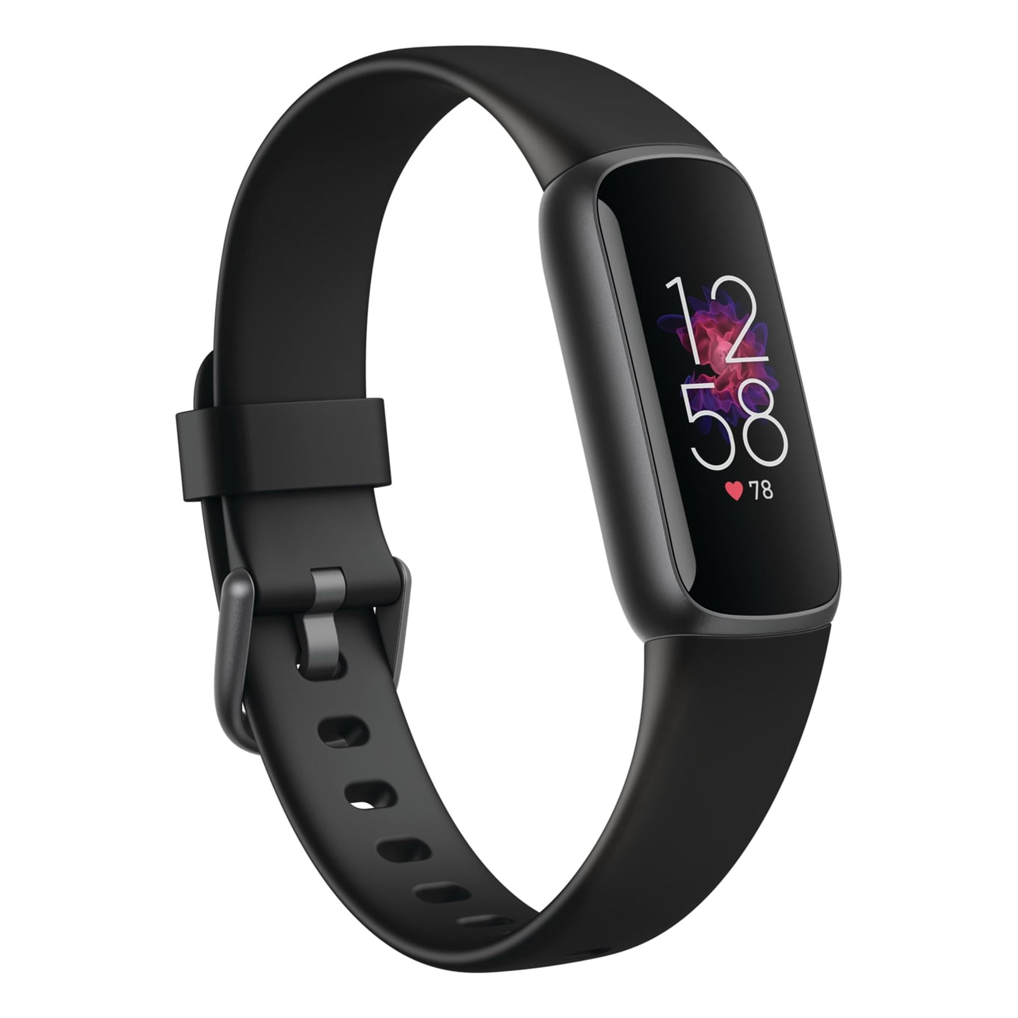 Fitbit Luxe Fitness Tracker in Black/Stainless Steel
