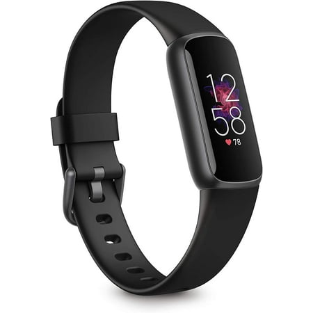 Fitbit Luxe Fitness & Wellness Tracker - Black/Graphite Stainless Steel