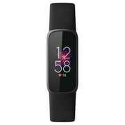 Fitbit Luxe Fitness and Wellness Tracker (Bonus Bands Included) - Black