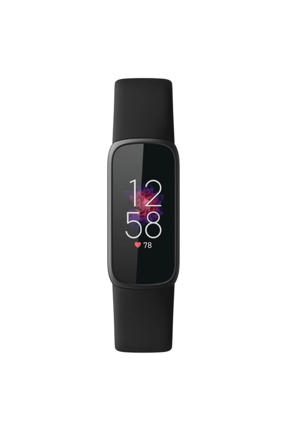 Luxe Fitness and Wellness Tracker (Bonus Bands Included) - Black