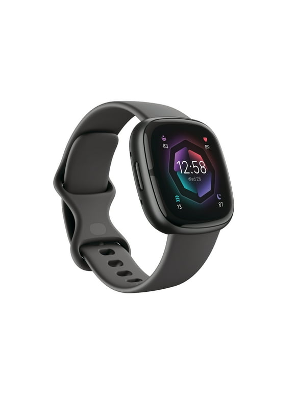 Fitbit Sense 2 Advanced Health and Fitness Smartwatch - Shadow Grey/Graphite Aluminum