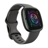 Fitbit Sense 2 Advanced Health and Fitness Smartwatch with Tools to Manage Stress and Sleep, ECG App, SpO2, 24/7 Heart Rate and GPS. Fitbit Sense 2 in Shadow Grey / Graphite Aluminum.