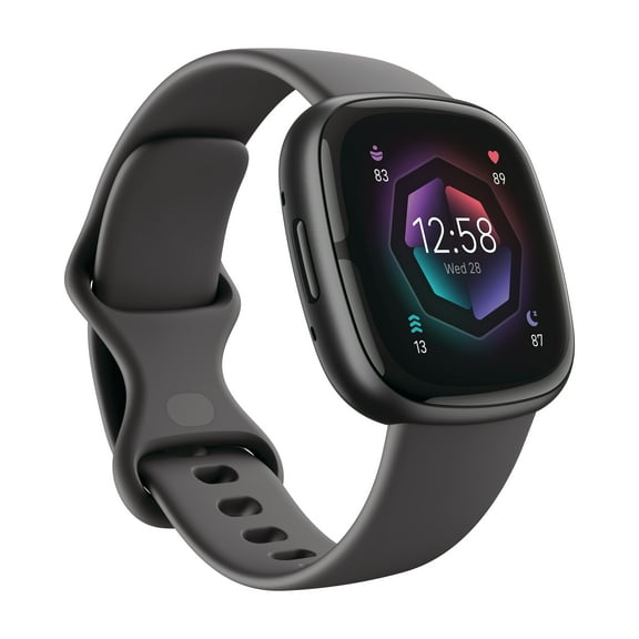 Fitbit Sense 2 Advanced Health and Fitness Smartwatch - Shadow Grey/Graphite Aluminum