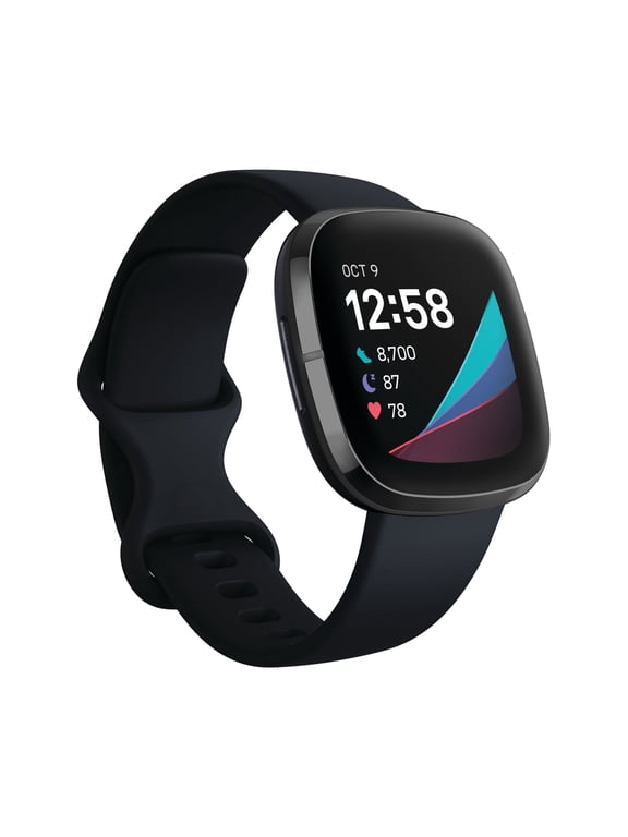 Sense Smartwatch - Carbon/Graphite Stainless Steel