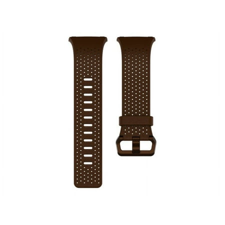 Band Leather Large Watch Strap for Fitbit Ionic - Cognac