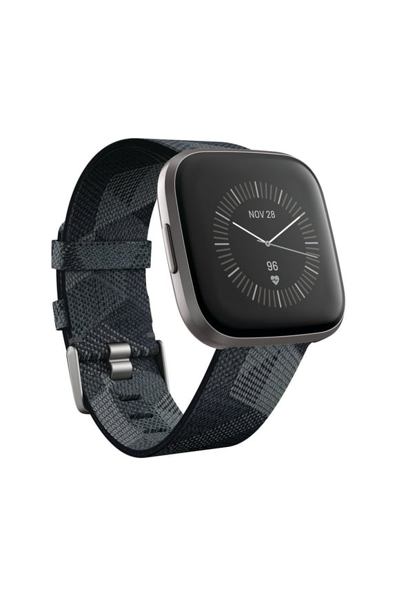 Versa 2 Special Edition Health & Fitness Smartwatch - Smoke Woven/Mist Gray Aluminum