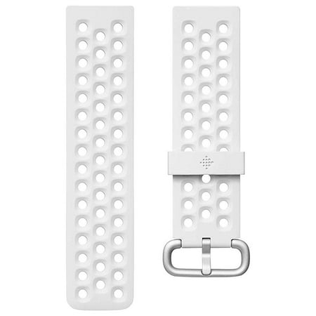 Sport Silicone Small Watch Band for Fitbit Versa 2 and Versa Lite - Frost White