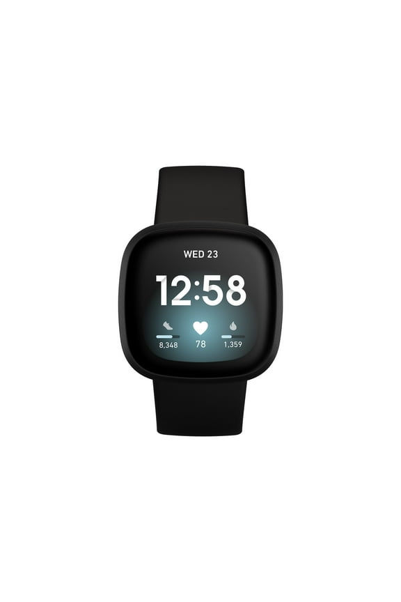 Versa 3 Smartwatch | Fitbit | Black | Brand New