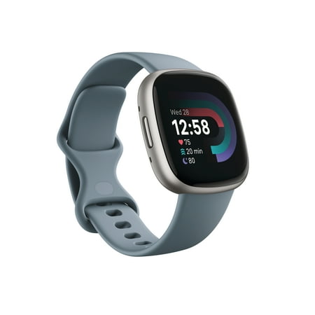Fitbit - Versa 4 Fitness Smartwatch - Platinum