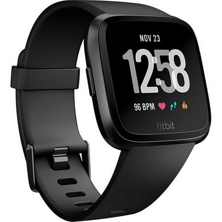 Fitbit Versa Smart Watch Black/Black