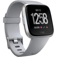 thumbnail image 1 of Fitbit Versa Smart Watch - Gray Band/Silver Aluminum Case, one size (s & l bands included), 1 of 6