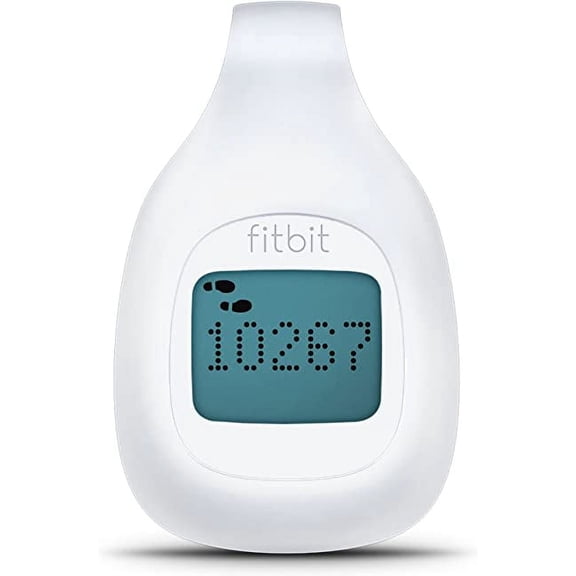 Fitbit Zip Wireless Activity Tracker, White (No Sync Feature)