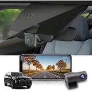 Fitcamx 4K Front & 1080P Rear Dash Cam for Hyundai Palisade 2023 2024 2025 (HD2-S8711), OEM Look, Night Vision, G-Sensor