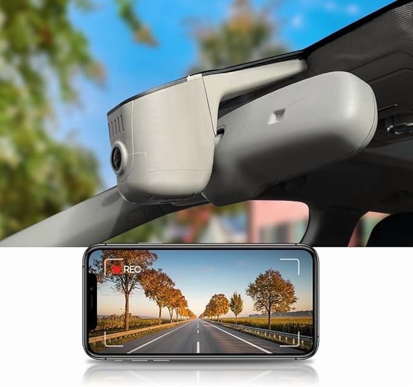 FITCAMX 4K Dash Cam with Night Vision, Parking Mode, WiFi, WDR for