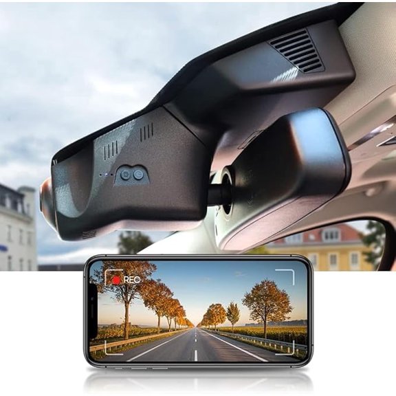 Fitcamx 4K Dash Cam Compatible with Land Rover Discovery Sport 2015-2019 S SE HSE R-dynamic (Model 6053/L550), 64GB Card