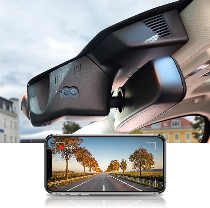 Range Rover Velar Camera Fitcamx 4K Dash Cam Compatible with Land Rover Range Rover Velar 2018 ...