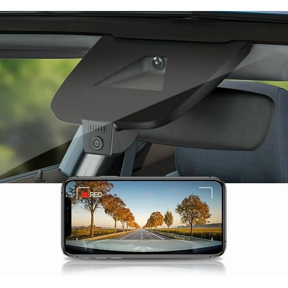 Fitcamx 4K Dash Cam Suitable for Chevy Equinox & Equinox EV 2024 2025 LS LT ACTIV RS Premier (HD2-D2000), OEM Look, WiFi & APP, Plug & Play, 64GB Card