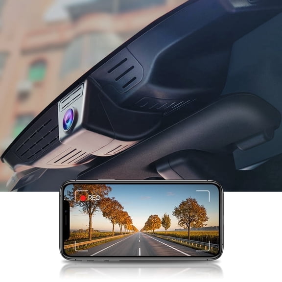 FITCAMX 4K Dash Camera for Land Rover Defender 110 90 2020-2026 WiFi APP 64GB Wide Angle Video Recording