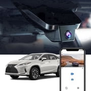 Fitcamx 4K Dash Cam for Lexus RX 2016-2022 (Model B), OEM Look WiFi, Plug & Play, Night Vision, Loop Recording, G-Sensor
